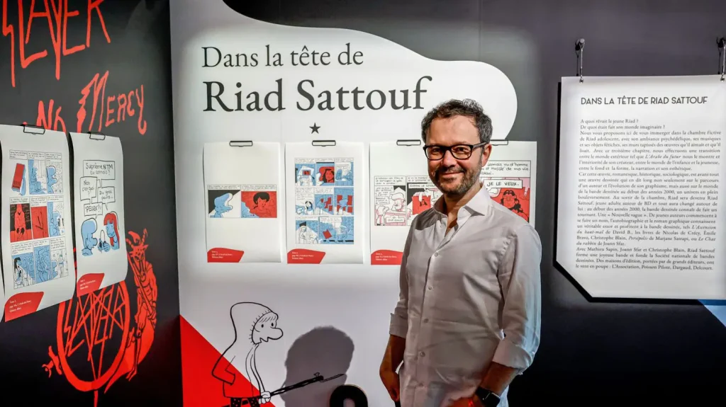 Riad Sattouf Epouse  Carrière Artistique