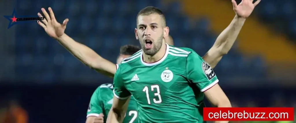 Islam Slimani Epouse Carrière Internationale et Réalisations 