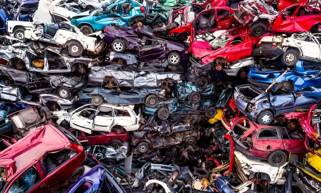 Transforming Junk into Art Upcycling Scrap Cars for the Planet and Creativity