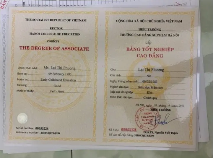 Make College Degree With Original Profile  Bao Xin Viec Your Path to a Brighter Future