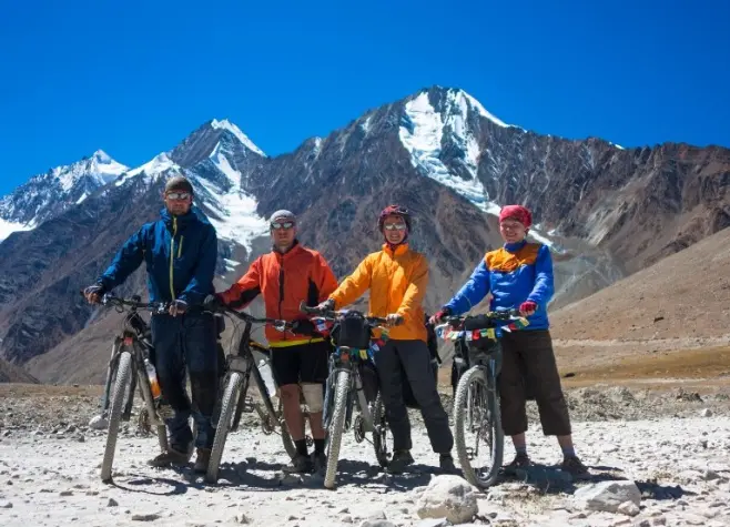 Cycling in Ladakh Journey of Endurance, Challenges and More