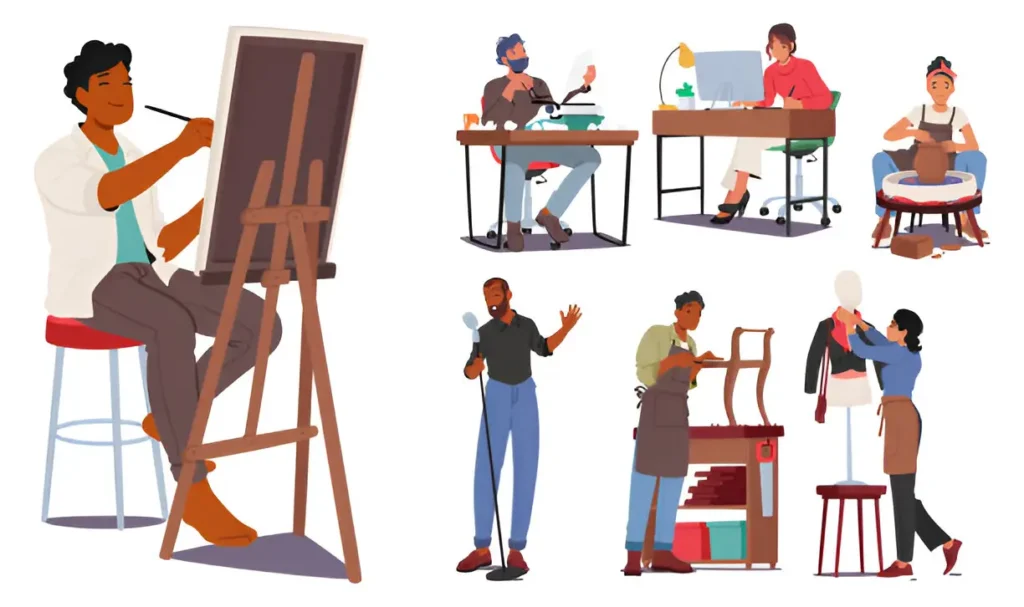 Great and Realistic Job Options for Creatives and Artistics