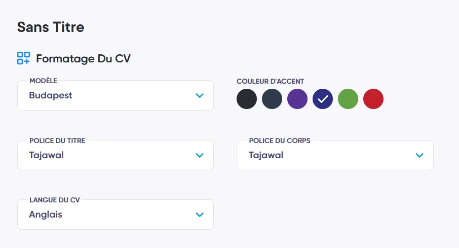 Rédaction de CV experte Créez votre CV avec l’IA sur CV for Success