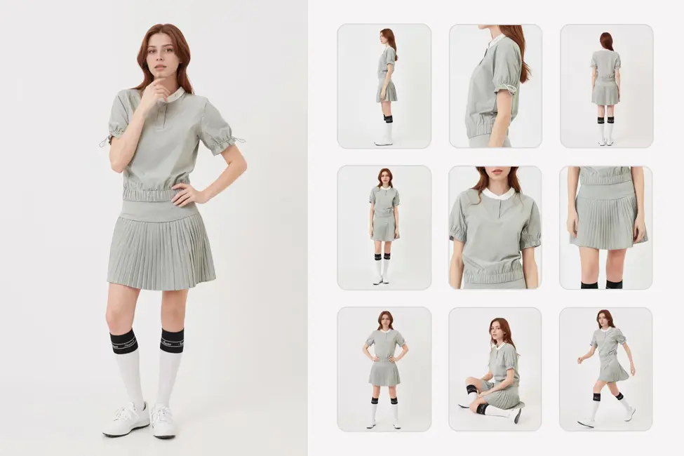 How to Generate a Glancing-Back Pose with AI Pose Generator for Marketing Ads