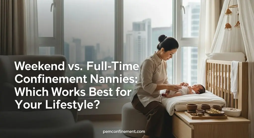 Weekend vs. Full-Time Confinement Nannies: Which Works Best for Your Lifestyle? Weekend vs. Full-Time Confinement Nannies Which Works Best for Your Lifestyle