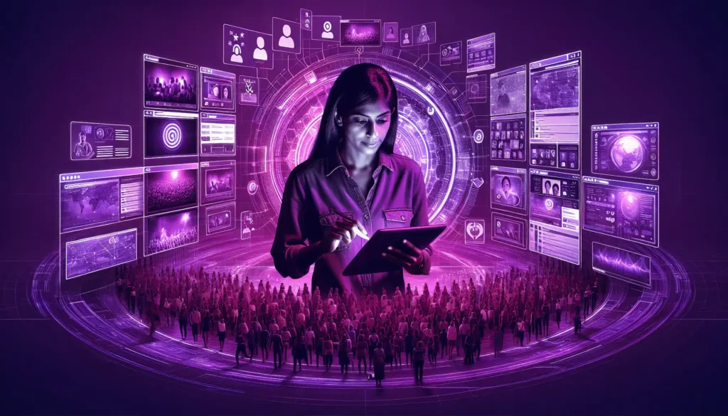 How immersive event media expands social sharing and online visibility