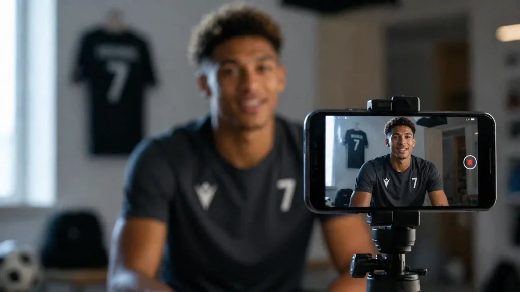 How Modern Football Players Build Their Brand Through Social Media