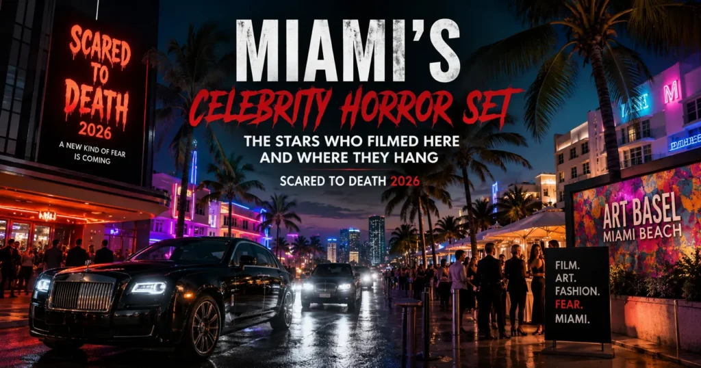 Miami’s Celebrity Horror Set The Stars Who Filmed Here and Where They Hang