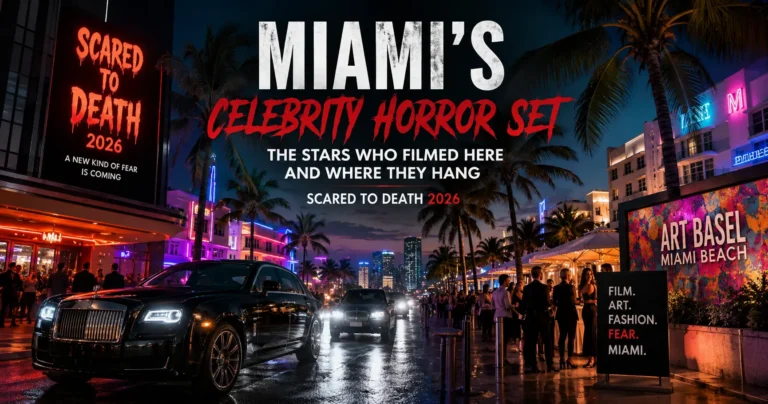 Miami’s Celebrity Horror Set The Stars Who Filmed Here and Where They Hang