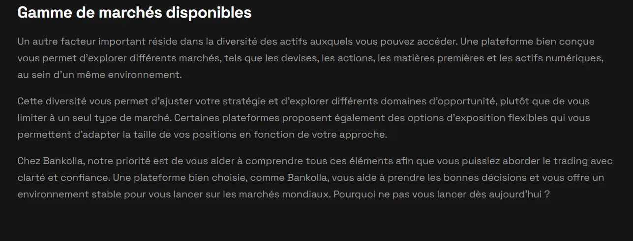Avis sur Bankolla.com  Une structure de comptes évolutive favorise-t-elle une progression sur le long terme  